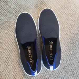 Rothy's Black The Sneaker Slip On Size 7